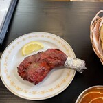 カレーとナンの専門店 ルンビニ - タンドリーチキンセット（タンドリーチキン）