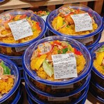 ヤオコーピノ - 料理写真:惣菜コーナーのお弁当、パエリア。スーパーマーケットグルメ。