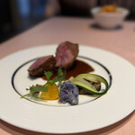 中国料理 旬輝 - フカヒレランチについてくる低温調理した酢豚