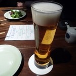 Shunjuu - 生ビール（プレミアムモルツ）
