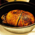 レストラン コバヤシ - 新潟県産網獲り真鴨の1羽丸ごとロースト