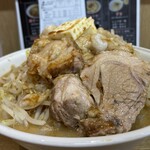 拉麺 明日は我がme - 豚みそ２００ｇ野菜マシバタートッピング