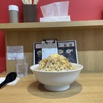 拉麺 明日は我がme - メッチャ腹いっぱい！(^-^;