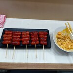 麺処 盛盛 ひばりヶ丘店 - チョリソー5本！卵かけご飯と味わいました♪