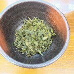 麺家 本倉 - 黒バラ海苔　100円