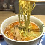 味噌らーめん ことぶき - ハーフ辛味噌ラーメン