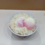 麺処 盛盛 - ライス（普通盛り）+温玉トッピング×2