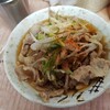 南天 - 肉そば  550円