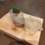 鈴丸 - 香箱蟹握り  ￥418