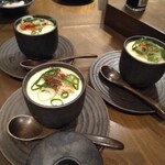 鈴丸 - 香箱蟹茶碗蒸し  ￥418