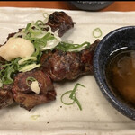 鳥貴族　湊川公園店 - きも焼きー塩ごま油添えー