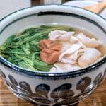 ぽらりす - 梅豚うどん