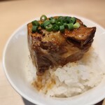 中華そば 須紗 - 角煮飯