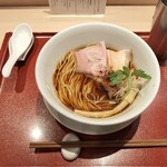 麦と麺助 - キジ醤油そば 1300円