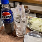 串かつ 七福神 - コーラ¥300