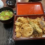 利久庵 - 上天丼