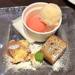 炭と料理とワイン AVANZARE - デザートセット