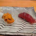 鮓 恷兵  - うに　づけ