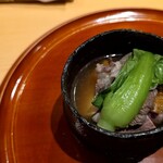 銀座 しのはら - 熊と合鴨の鍋