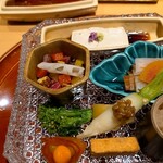 銀座 しのはら - 八寸の料理