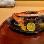 銀座 しのはら - 焼蟹