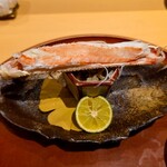 銀座 しのはら - 剥いて頂き