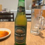 1+dumpling - 台湾ビールはあっさりと旨い！