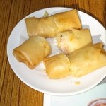 京星港式飲茶 - 2014年の韭黃炸春捲(エビ入り春巻き)