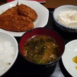 居酒屋 源太郎 - フライ盛り定食¥600