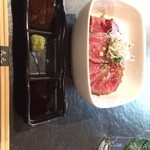 炭火焼ステーキ　天元 - 牛タタキ丼(単品\ランチパスポート)