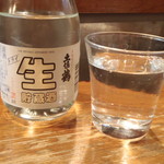 寿し善 - いつもの冷酒