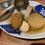 根っこ - おでん盛り合わせ