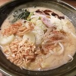 手作りの味噌らーめん 味噌樽 - 