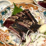 藁焼き鰹たたき 明神丸 - 