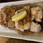 山陰漁酒場 丸善水産  - 大山鶏岩塩板焼き