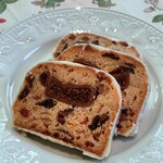 スイーツ ミズノヤ - 熟成シュトーレン（断面）