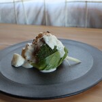 さじこよみ - 根菜と牡蠣の豆腐グラタン風