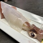 すし割烹 かじ - イカ姿造り