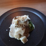 さじこよみ - 根菜と牡蠣の豆腐グラタン風