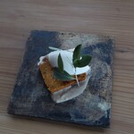 さじこよみ - veganキャロットケーキ　自家製豆乳ジェラート