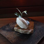 さじこよみ - veganキャロットケーキ　自家製豆乳ジェラート