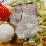 どうとんぼり神座 - 料理写真:煮玉子ラーメン