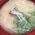 金沢まいもん寿司 - あら汁