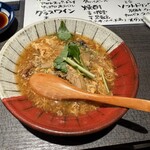 魚屋ひでぞう - 穴子とごぼうとたまごのあえものです｡