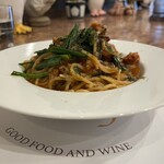 Lamp - 自家製サルシッチャとニラ、中国山椒のアラビアータ