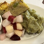 Lamp - マッシュスイートポテト・蕪のスパイス風味・スパニッシュオムレツ