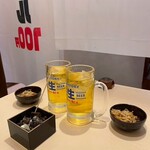 野菜巻き串と焼き鳥 串とメシにはサケキタル。 - 