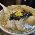 らーめん潤 亀戸店 - 中華そば980円　ゆず50円　味玉無料クーポン　中脂