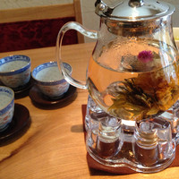真心庵 - サービスのジャスミン茶