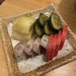 蕎麦と鶏 はんさむ - 